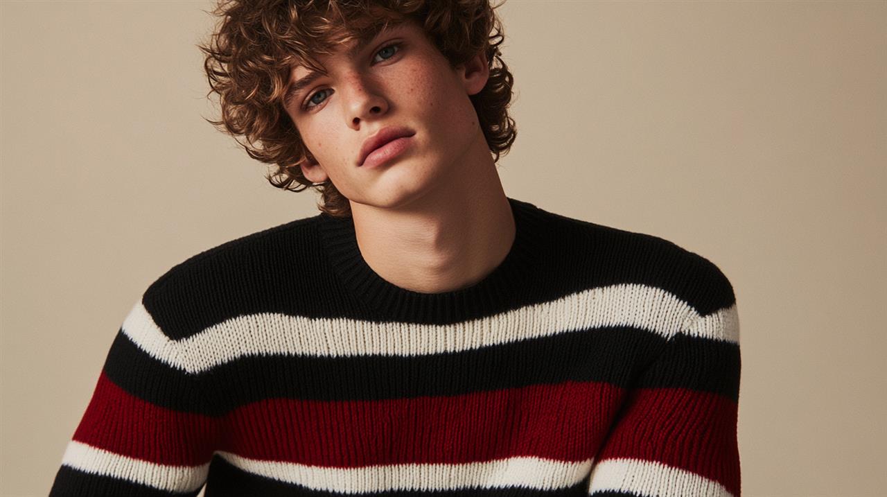 Stribet strik - en moderne klassiker